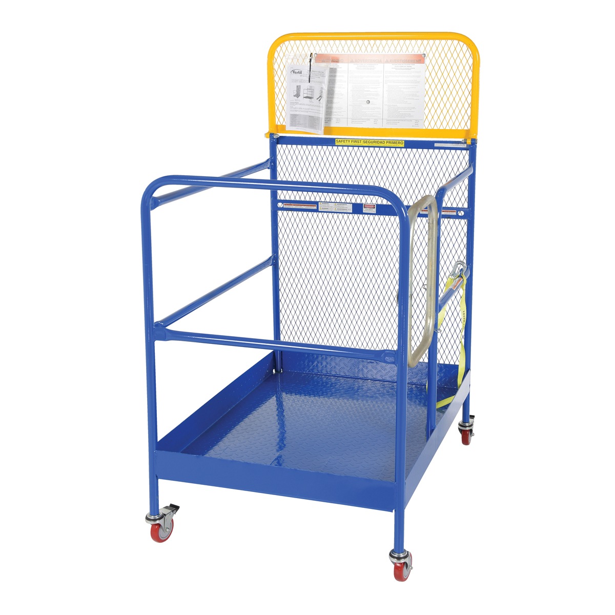 Vestil Steel Work Platform W/Casters