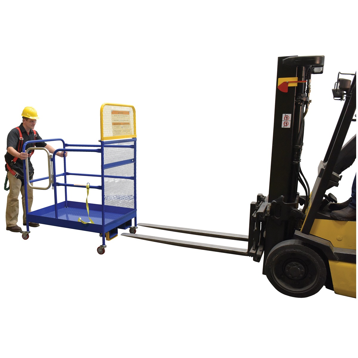 Vestil Steel Work Platform W/Casters