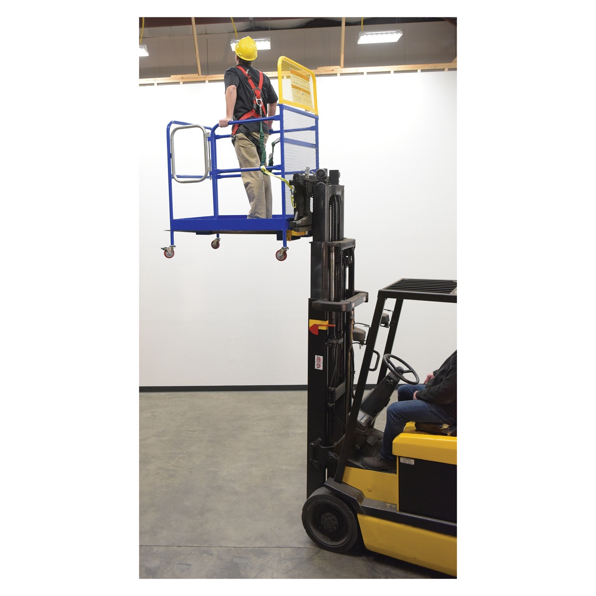 Vestil Steel Work Platform W/Casters