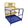 Vestil WP-4848-2SF Work Platform 48X48 with 2 Shelves