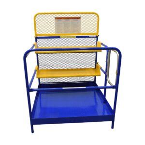 Vestil WP-4848-2SF Work Platform 48X48 with 2 Shelves