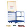 Vestil WP-4848-84B-FF Full Feat Work Platform W/84" Back