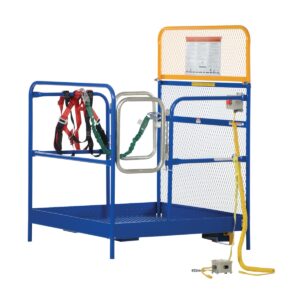 Vestil WP-4848-DD-FF Full Feat Work Platform W/2 Door Entry