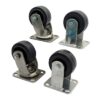 Vestil WP-CAFD Work Platform Fold Down Casters Option