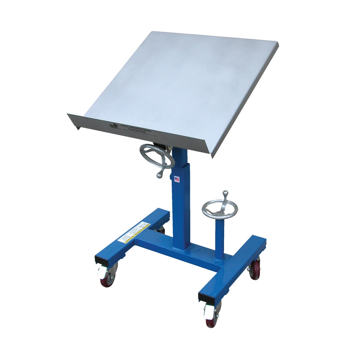 Vestil WT-2424 Mobile Tilting Work Table 300 LB 24 X 24