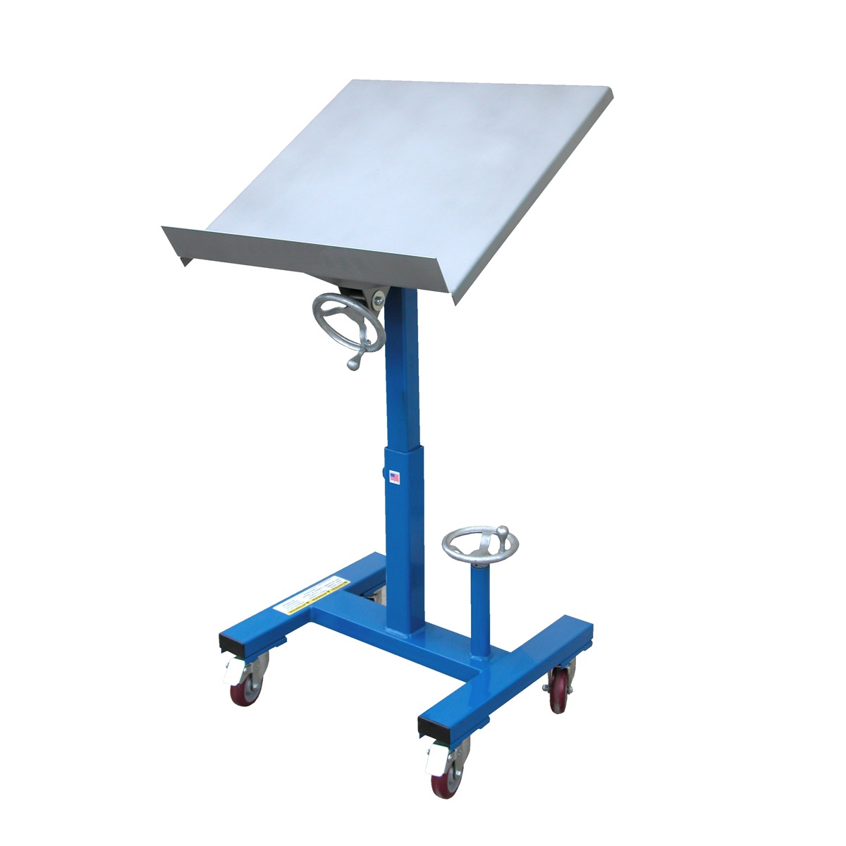 Vestil WT-2424 Mobile Tilting Work Table 300 LB 24 X 24