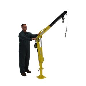 Vestil WTJ-2 Winch Operated Truck Jib Crane 500 EXT