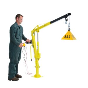Vestil WTJ-2-DC Winch Operated Truck Jib Crane - DC