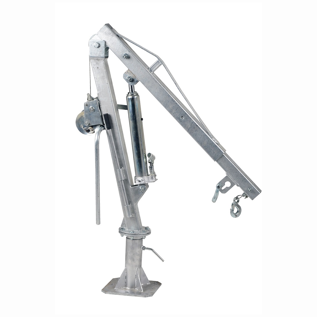 Vestil Winch Truck Jib Crane Extended Galv