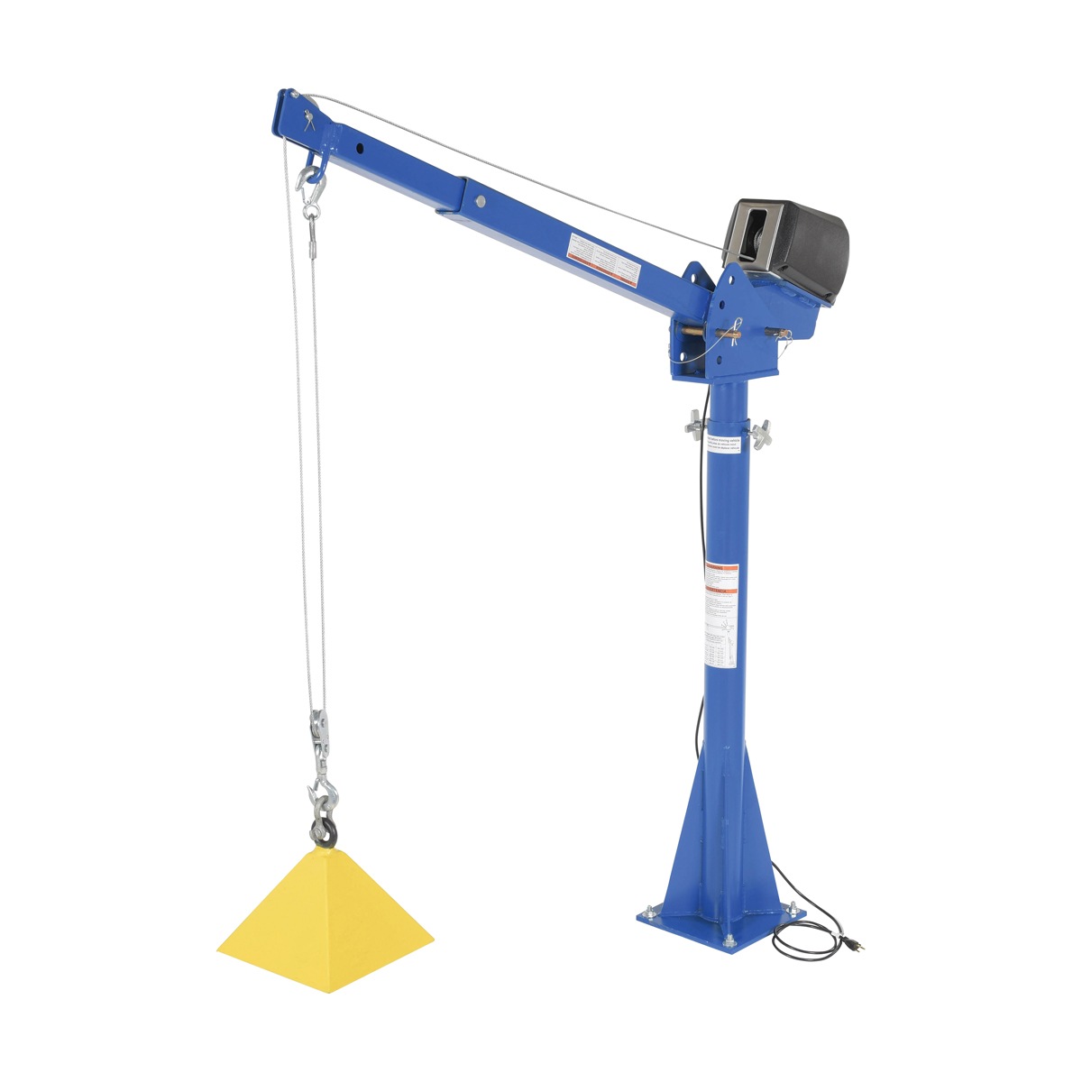 Vestil Powered Lift Jib Crane 2K Boom