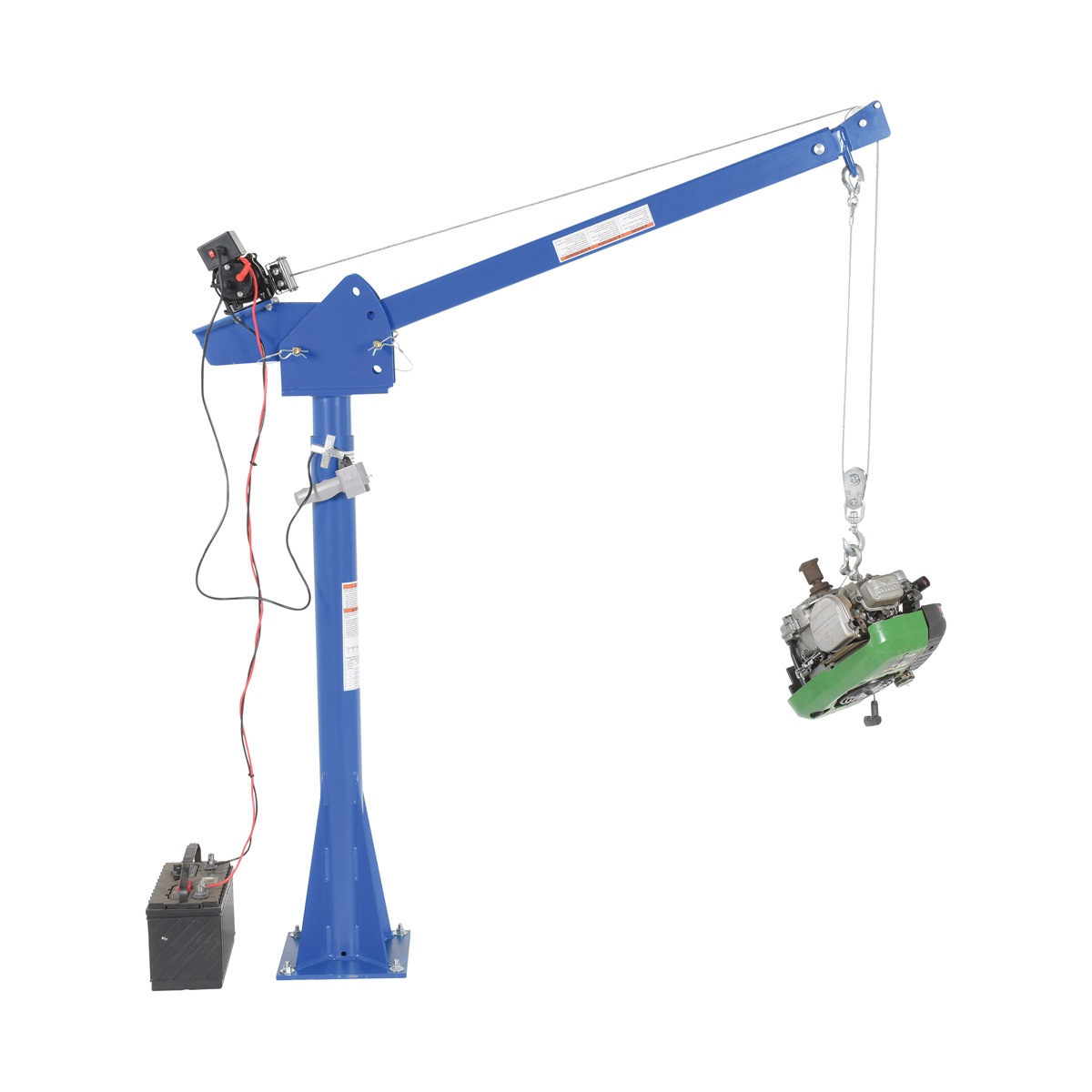 Vestil Powered Lift Jib Crane 2K Boom