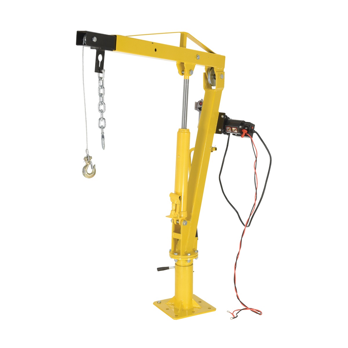 Vestil WTJ-4-DC Winch Operated Truck Jib Crane - DC