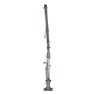 Vestil WTJ-4-SS Winch Truck Jib Crane 1K Extended Stainless Steel