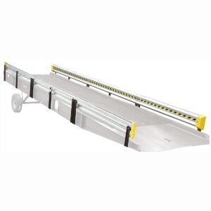 Vestil Aluminum Yard Ramp Optional Guard Rail