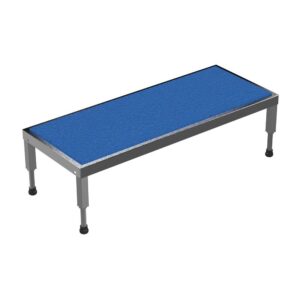 Vestil Adjustable Stainless Steel Stand 10.5-16.5 H