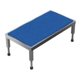 Vestil Adjustable Stainless Steel Stand 10.5-16.5 H