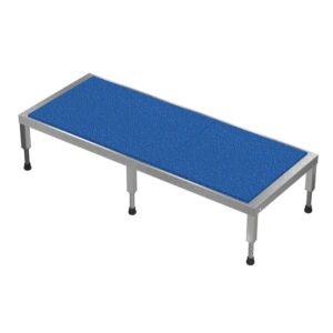 Vestil Adjustable Stainless Steel Stand 10.5-16.5 H