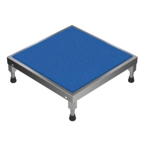 Vestil Adjustable Stainless Steel Stand 6.75-8.75 H