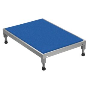 Vestil Adjustable Stainless Steel Stand 6.75-8.75 H