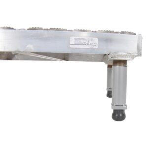 Vestil Adjustable Aluminum Stand 9-1/2-15-1/2 H