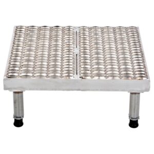 Vestil Adjustable Aluminum Stand 9-1/2-15-1/2 H