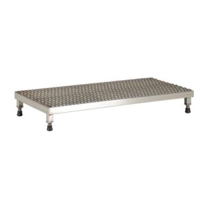 Vestil Adjustable Stainless Steel Work Stand 6.75-8.75 H