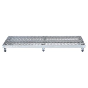 Vestil Adjustable Stainless Steel Work Stand 6.75-8.75 H