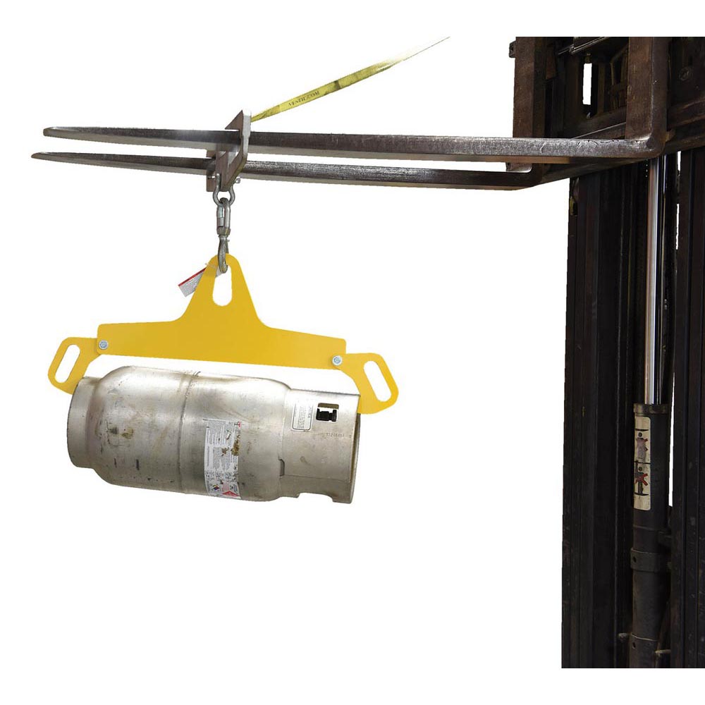 Vestil BTX-LP LP Tank Lift - Powder Coat Yellow