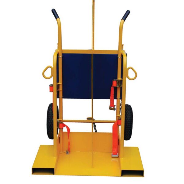 Vestil CYL-2-FP Fire Proof Welding Torch Cart 500 LB