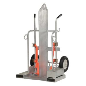 Vestil CYL-2-G Galvanized Welding Torch Cart 500 LB