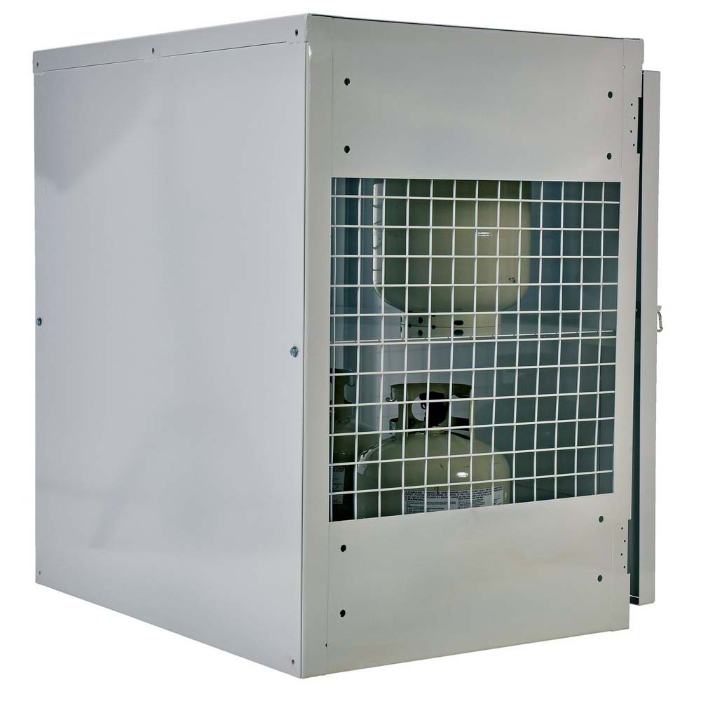 Vestil Cylinder Cabinet-Solid Door