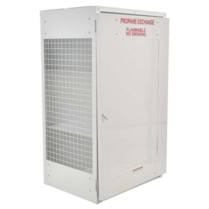 Vestil Cylinder Cabinet-Solid Door