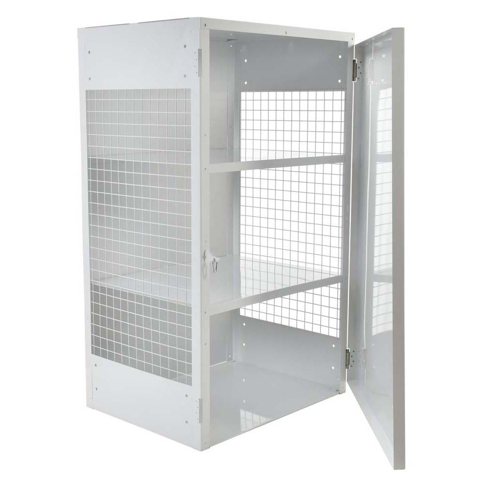 Vestil Cylinder Cabinet-Solid Door