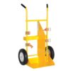 Vestil CYL-E Cylinder Torch Cart-Pneumatic Wheel 57"