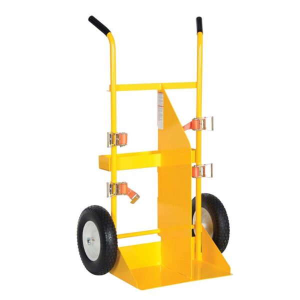 Vestil CYL-E Cylinder Torch Cart-Pneumatic Wheel 57"