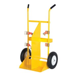 Vestil CYL-E Cylinder Torch Cart-Pneumatic Wheel 57