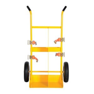 Vestil CYL-E Cylinder Torch Cart-Pneumatic Wheel 57