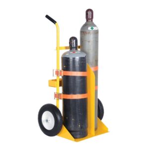 Vestil CYL-E Cylinder Torch Cart-Pneumatic Wheel 57