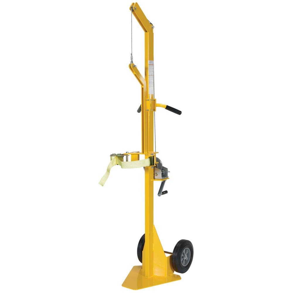 Vestil CYL-LT-1-HR Portable Cylinder Lifter-Hard Rubber