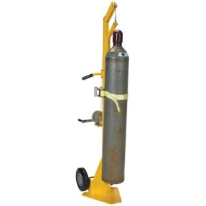 Vestil CYL-LT-1-HR Portable Cylinder Lifter-Hard Rubber