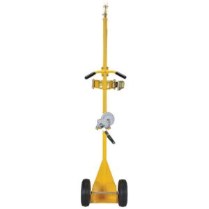 Vestil CYL-LT-1-PN Portable Cylinder Lifter-Pneumatic Tires