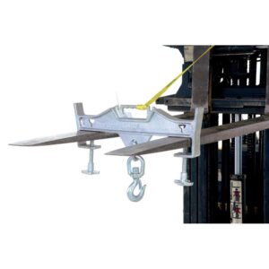 Vestil D-FORK-10-SL Hoisting Hook Double Swivel/Latch 10K