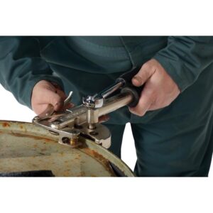 Vestil D-HEAD-1 Manual Drum Deheader Express Open