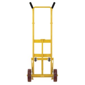 Vestil Drum Truck 2 Rigid 2 Swivel Rubber Wheel Steel