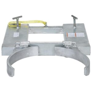 Vestil DGS-55-D-G Drum Gripper Galvanized Single 55 Gal 1.5K