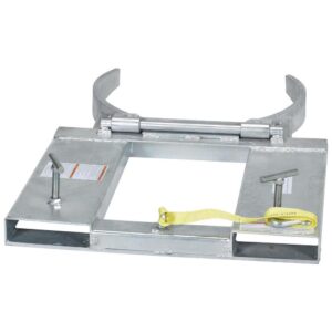 Vestil DGS-55-D-G Drum Gripper Galvanized Single 55 Gal 1.5K
