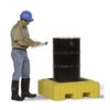 Vestil DR-1-UT Ultra Spill Pallet One Drum No Drain