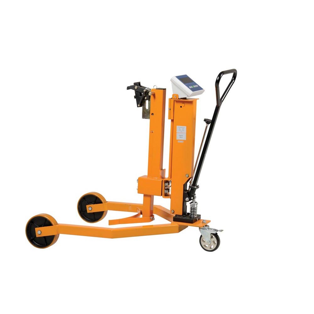 Vestil DRUM-55-SCL Ergo Drum Truck with Scale 500 LB Capacity