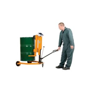 Vestil DRUM-55-SCL Ergo Drum Truck with Scale 500 LB Capacity