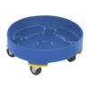 Vestil Drum Dolly HD Poly Blue